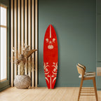 FLOWERY ORNATE Surfboard Decorative Panel