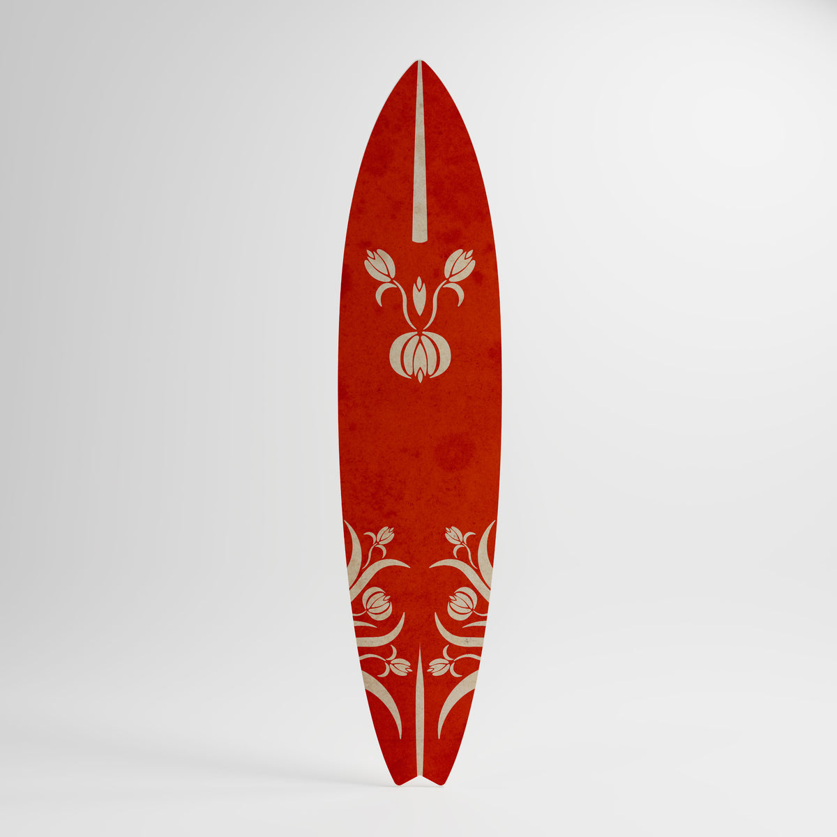 FLOWERY ORNATE Deko-Surfboard