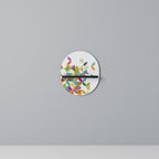 PIXEL BLOSSOM Decorative Art Shelf