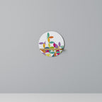 PIXEL BLOSSOM Decorative Art Shelf