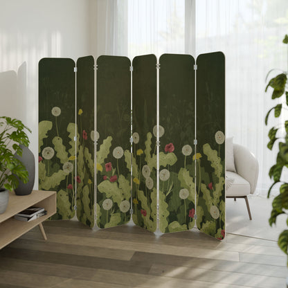 DANDELION AMUSE 6-Panel Plywood Room Divider