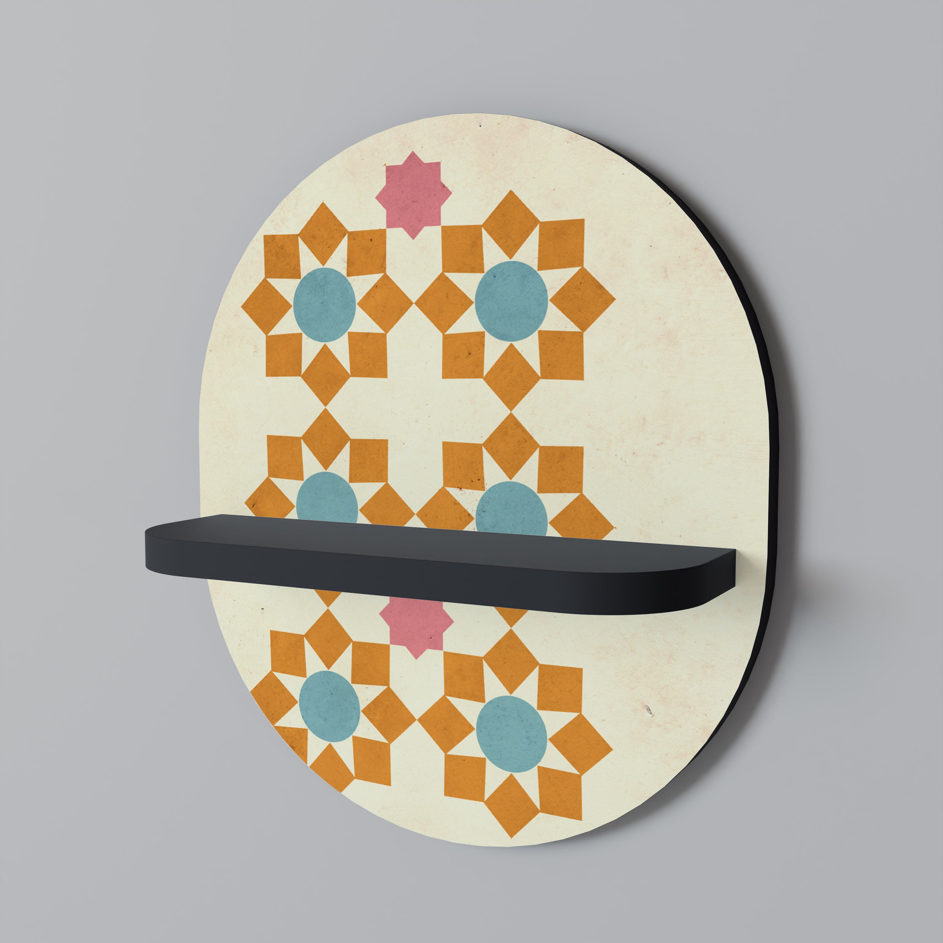 FLORAL DECOR Decorative Art Shelf