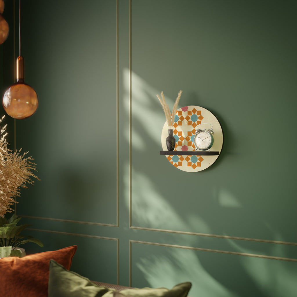 FLORAL DECOR Decorative Art Shelf