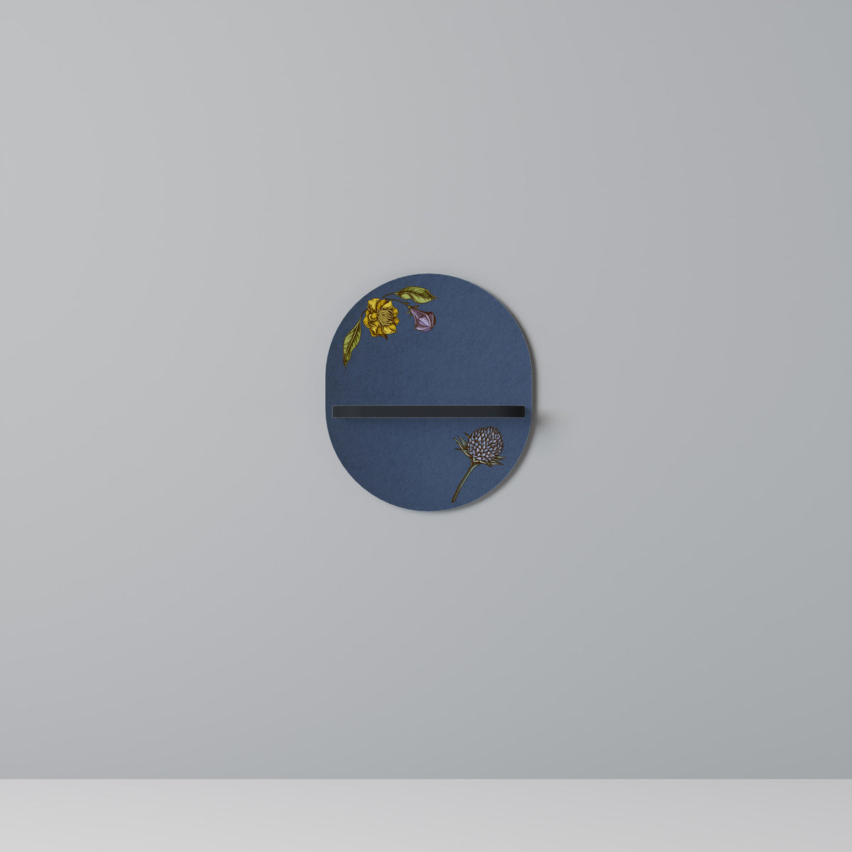 MIDNIGHT FLORA Designová police