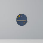 MIDNIGHT FLORA Decorative Art Shelf