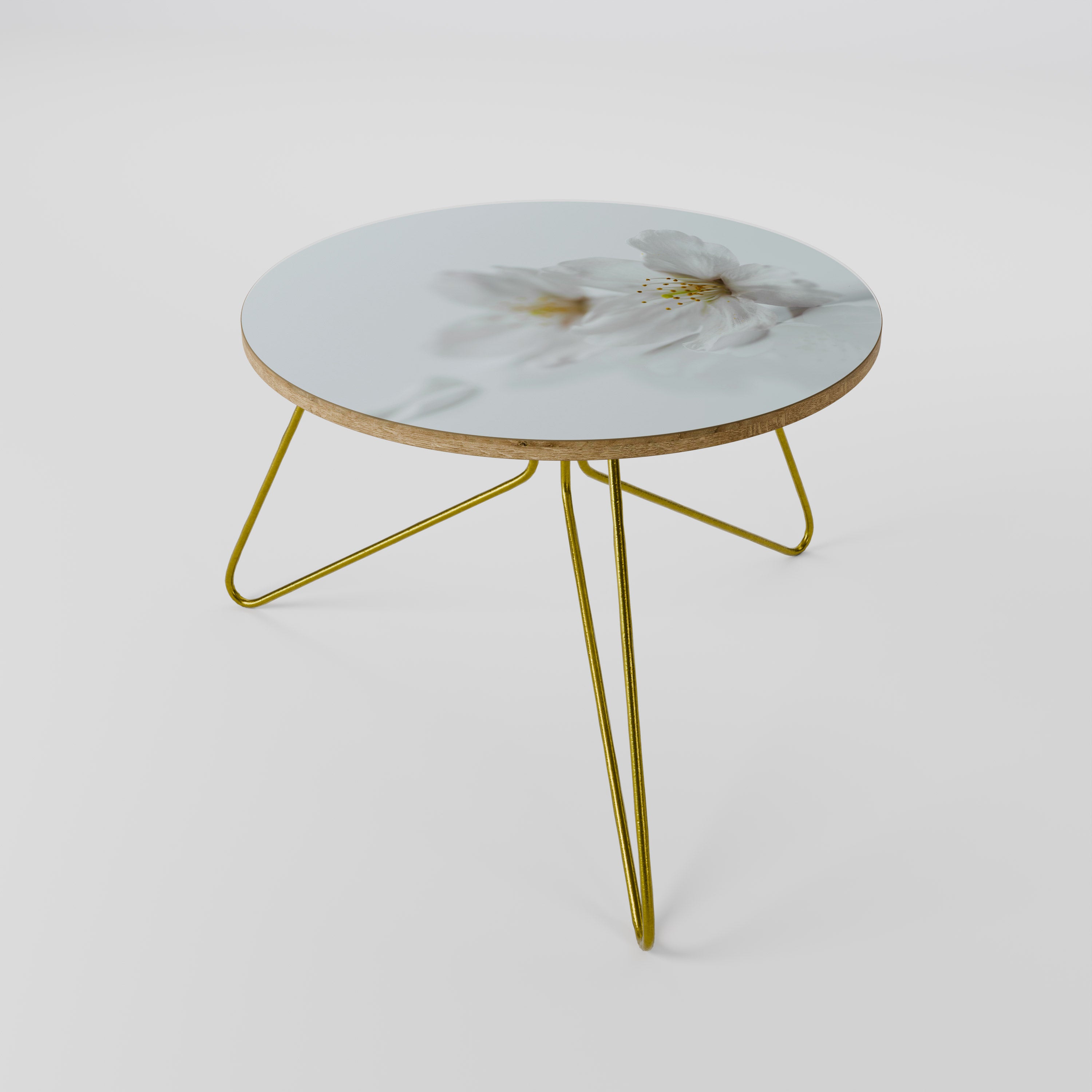 FLEETING WHITE PETALS Soffbord