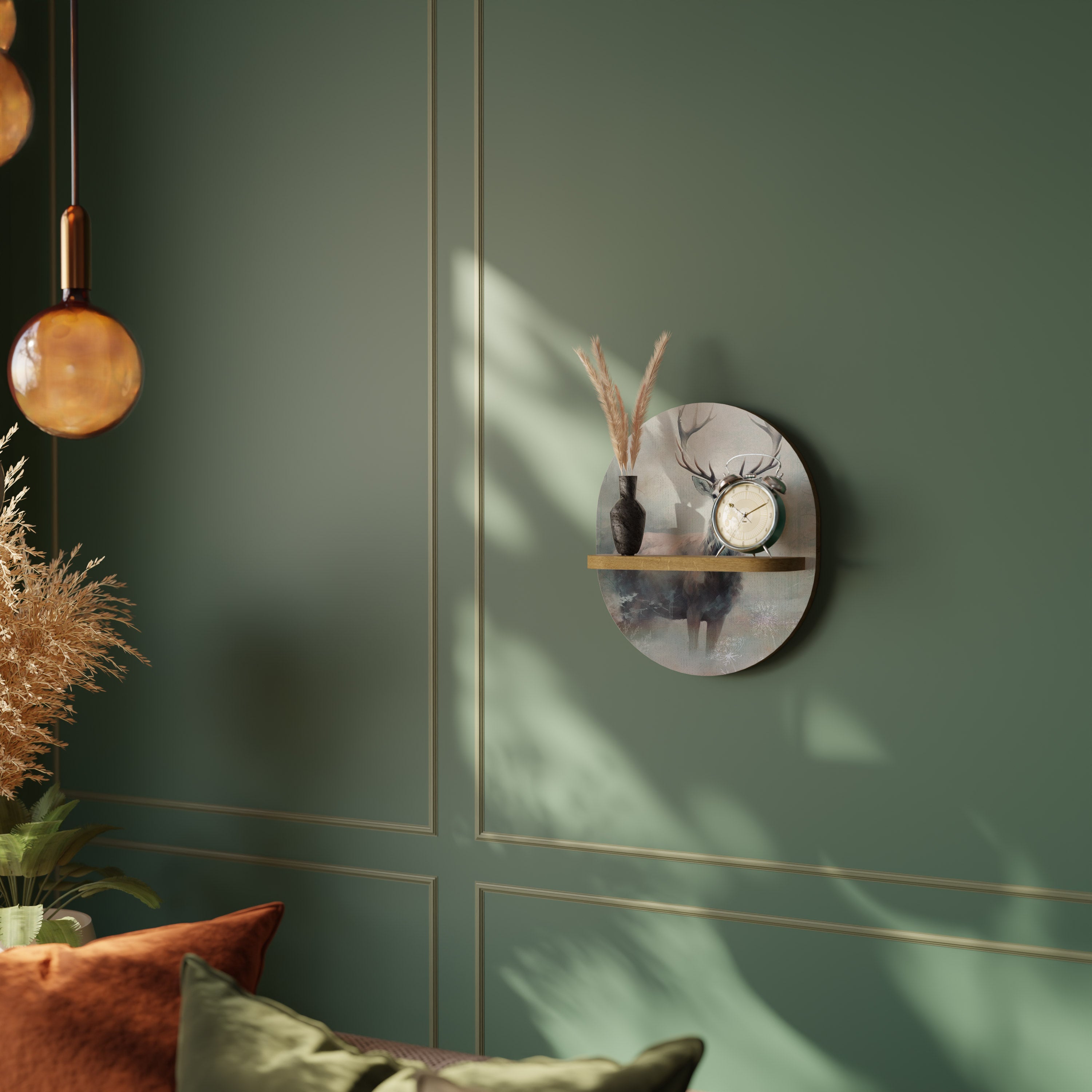 FOREST KING Decorative Art Shelf