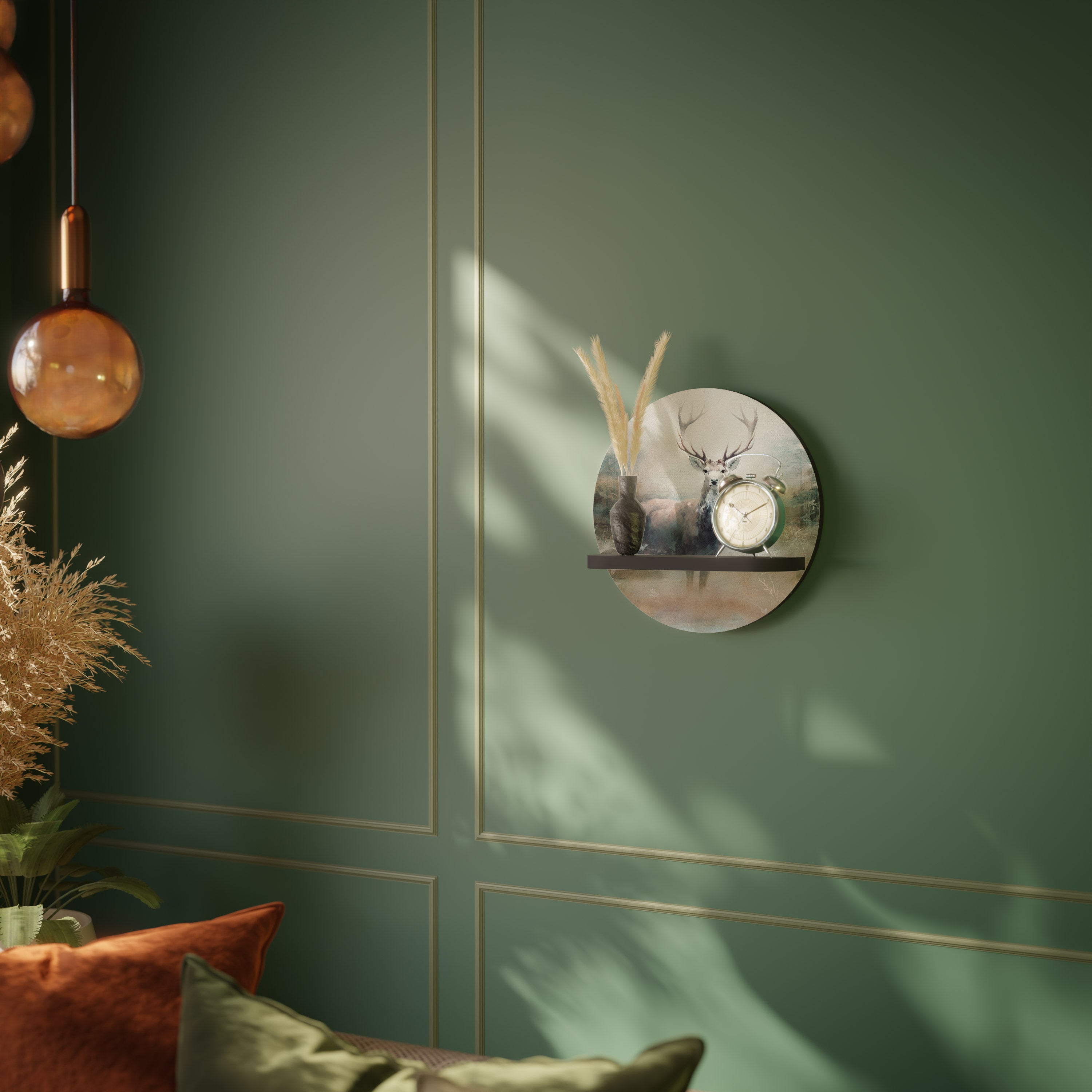 FOREST KING Decorative Art Shelf