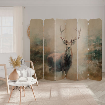 FOREST KING 6-Panel Plywood Room Divider