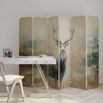 FOREST KING 6-Panel Plywood Room Divider