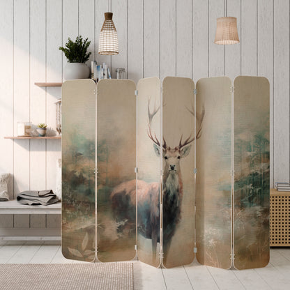 FOREST KING 6-Panel Plywood Room Divider