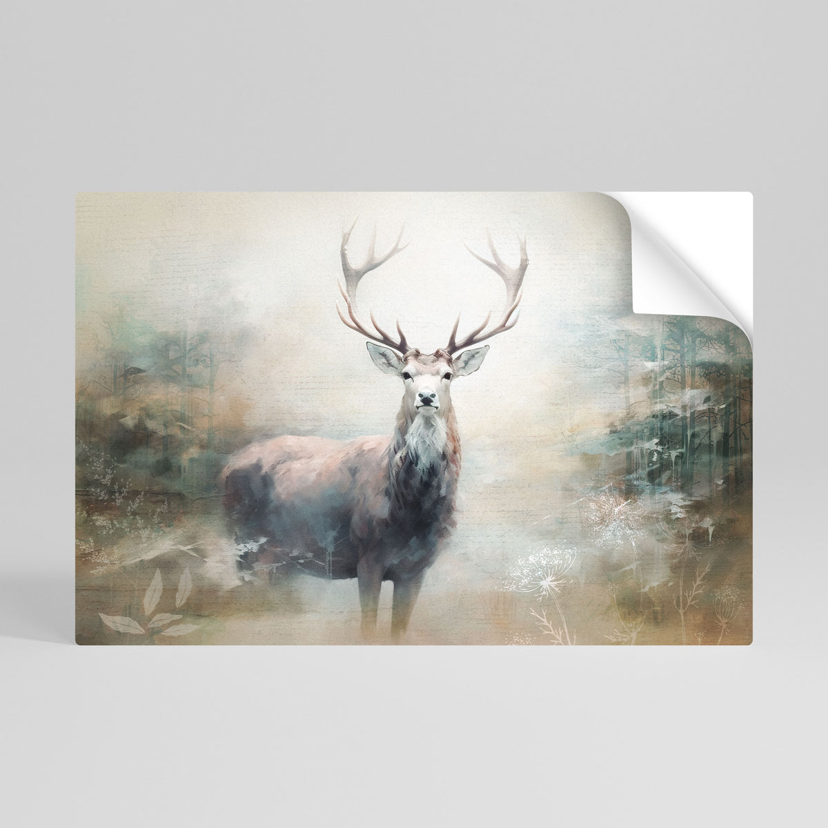 FOREST KING Poster Orizzontale Adesivo