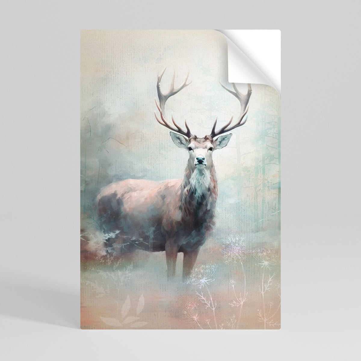 FOREST KING Självhäftande Vertikal Poster