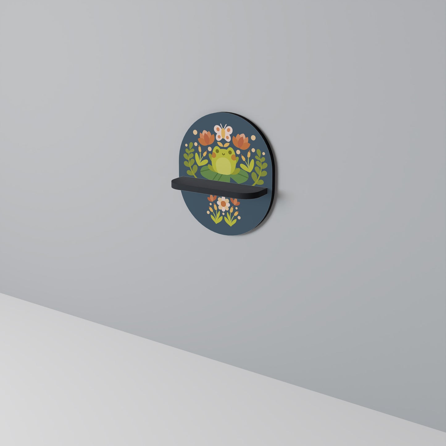 MEADOW IDYLL Decorative Art Shelf