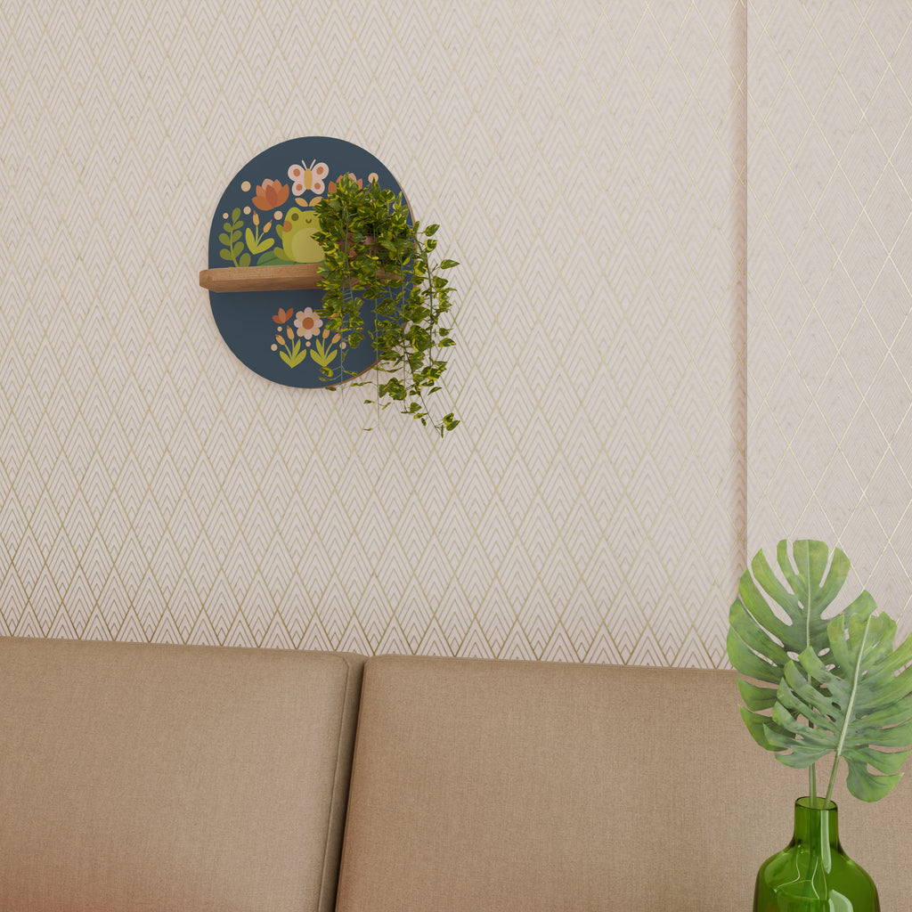 MEADOW IDYLL Decorative Art Shelf