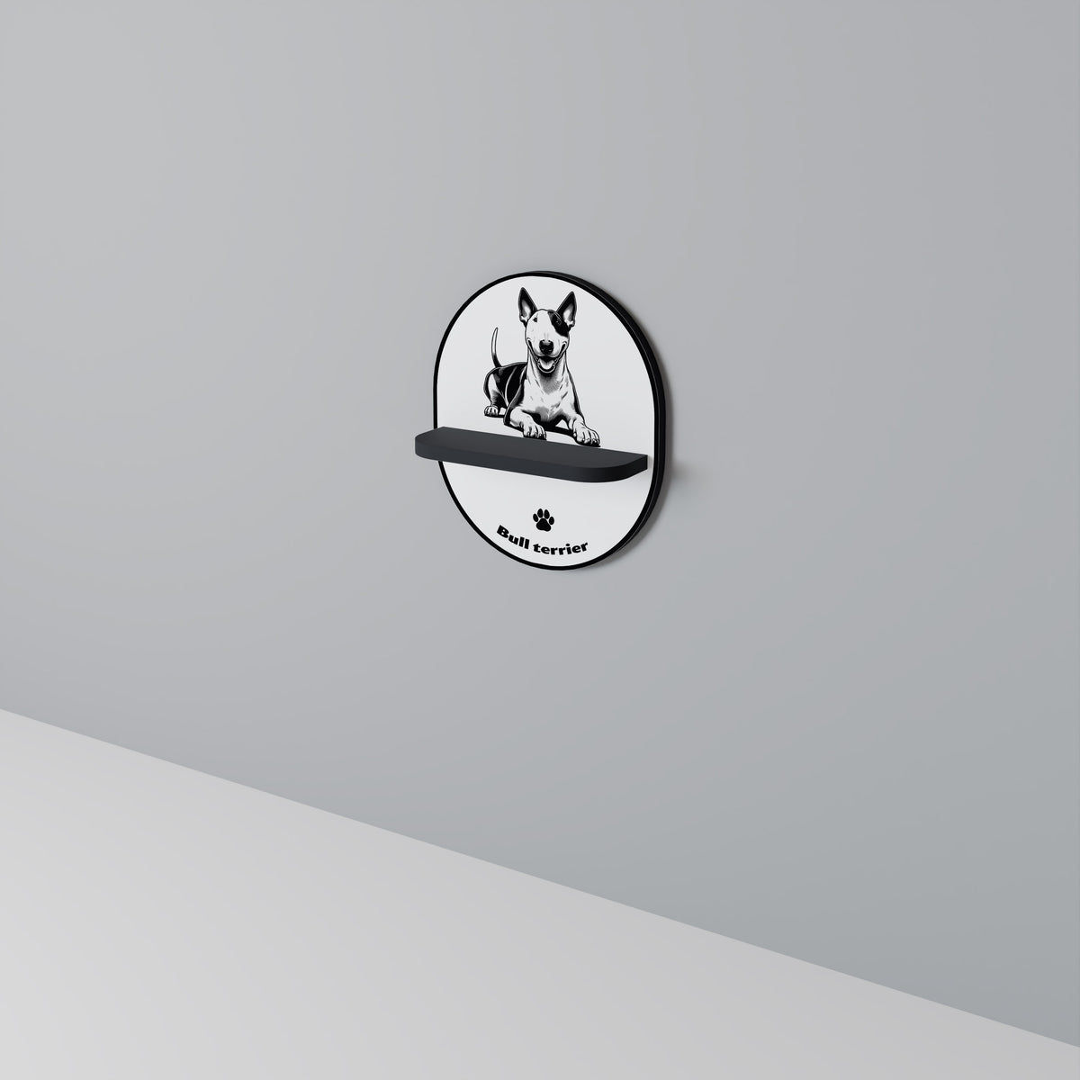 BULL TERRIER Estante Artístico