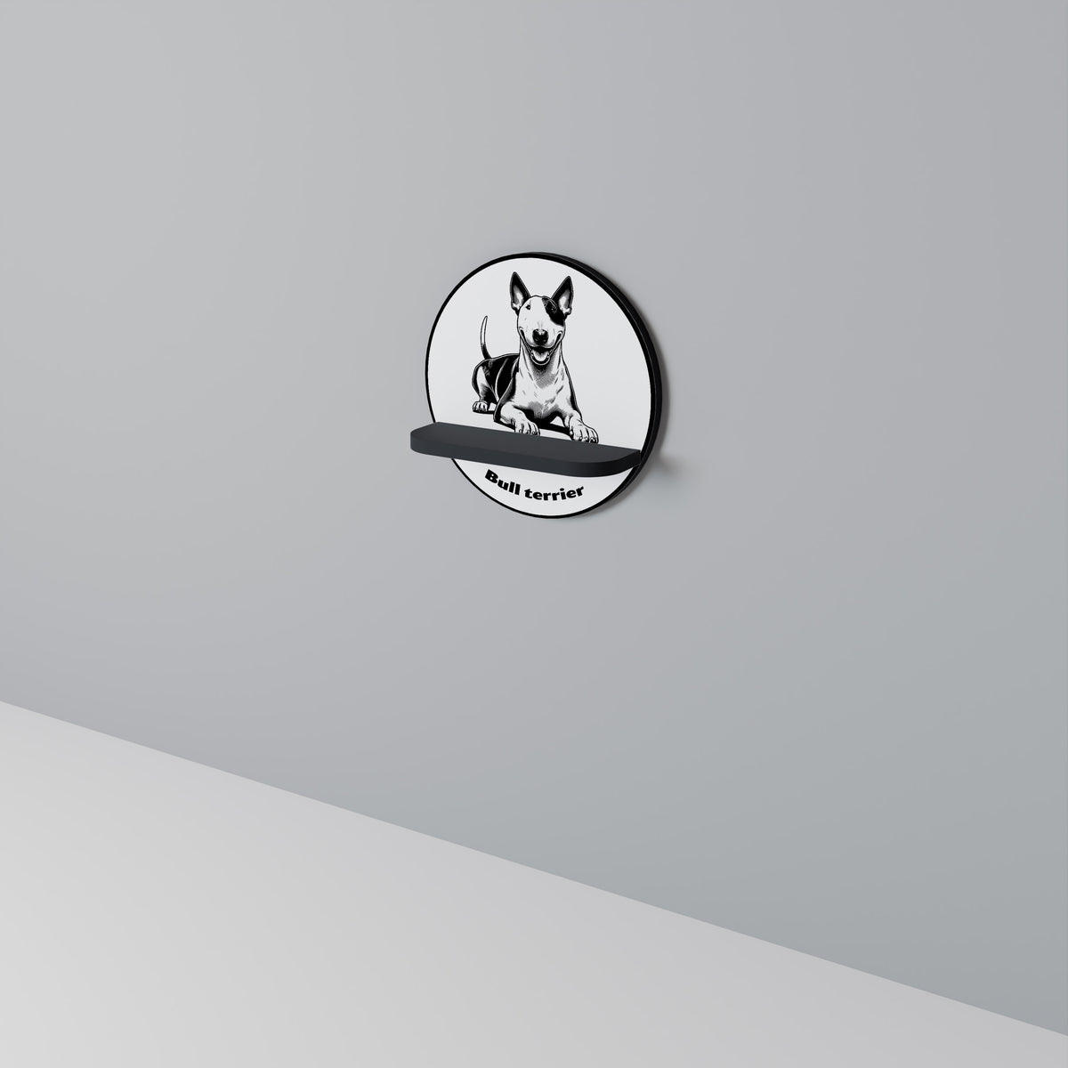 BULL TERRIER Estante Artístico