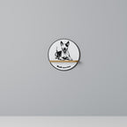 BULL TERRIER Decorative Art Shelf