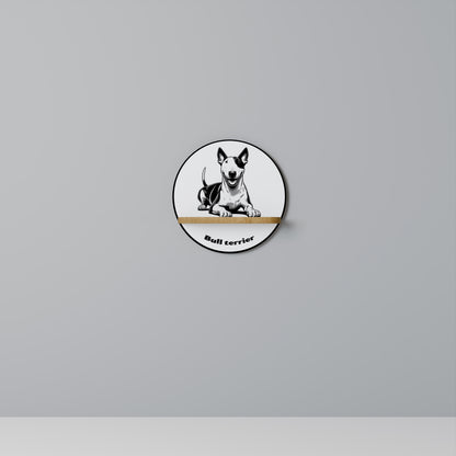 BULL TERRIER Art Shelf