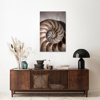 WHISPERS OF SHELLS Quadro em tela vertical