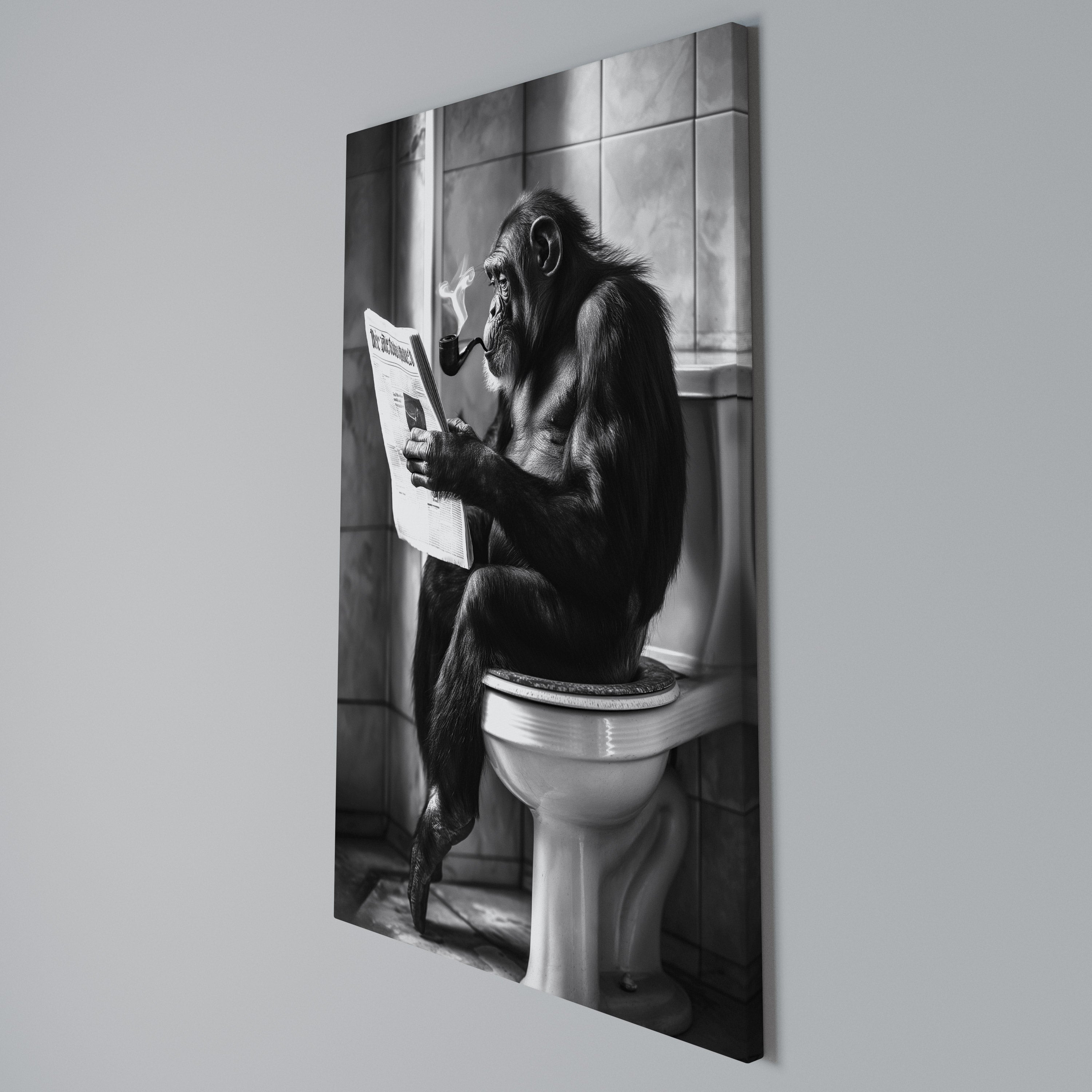 A MOMENT OF CALM Quadro em tela vertical