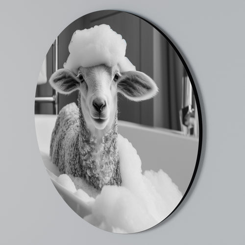 BUBBLE BATH BAA Arte de pared redondo