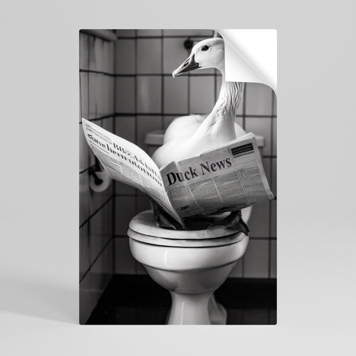 DUCKTAILS AND TIDBITS Póster Autocolante Vertical