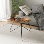 ZEBRA SUNSET SERENADE Couchtisch