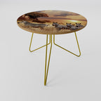 ZEBRA SUNSET SERENADE Couchtisch