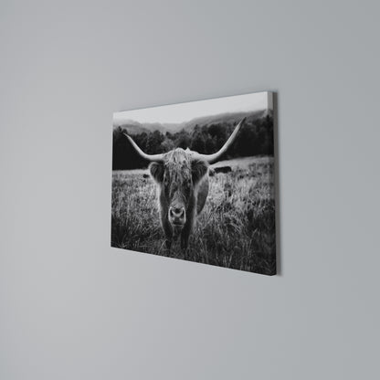 HORNED HERO IN FOCUS Stampa su tela orizzontale