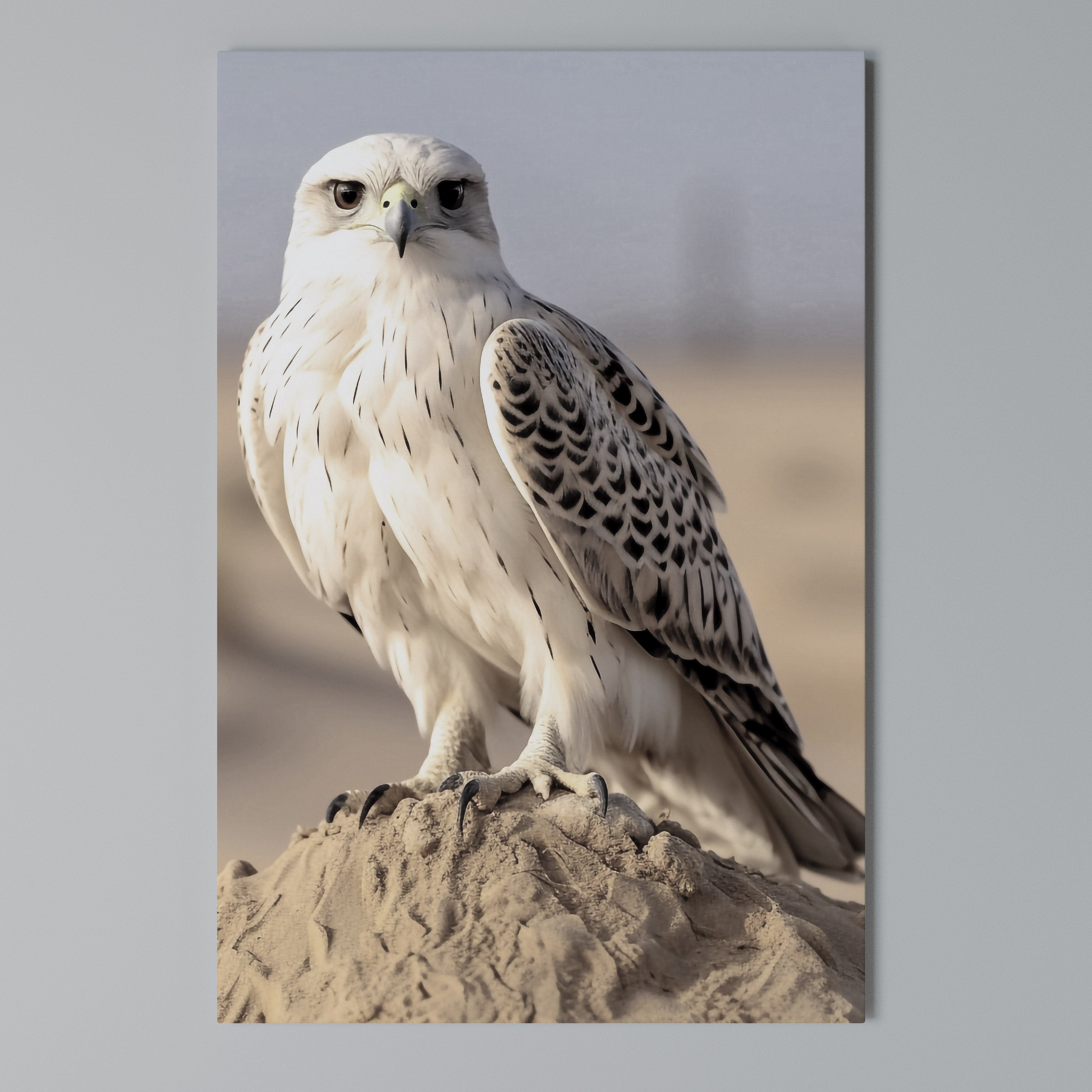 SILENT WINGS OF POWER Quadro em tela vertical