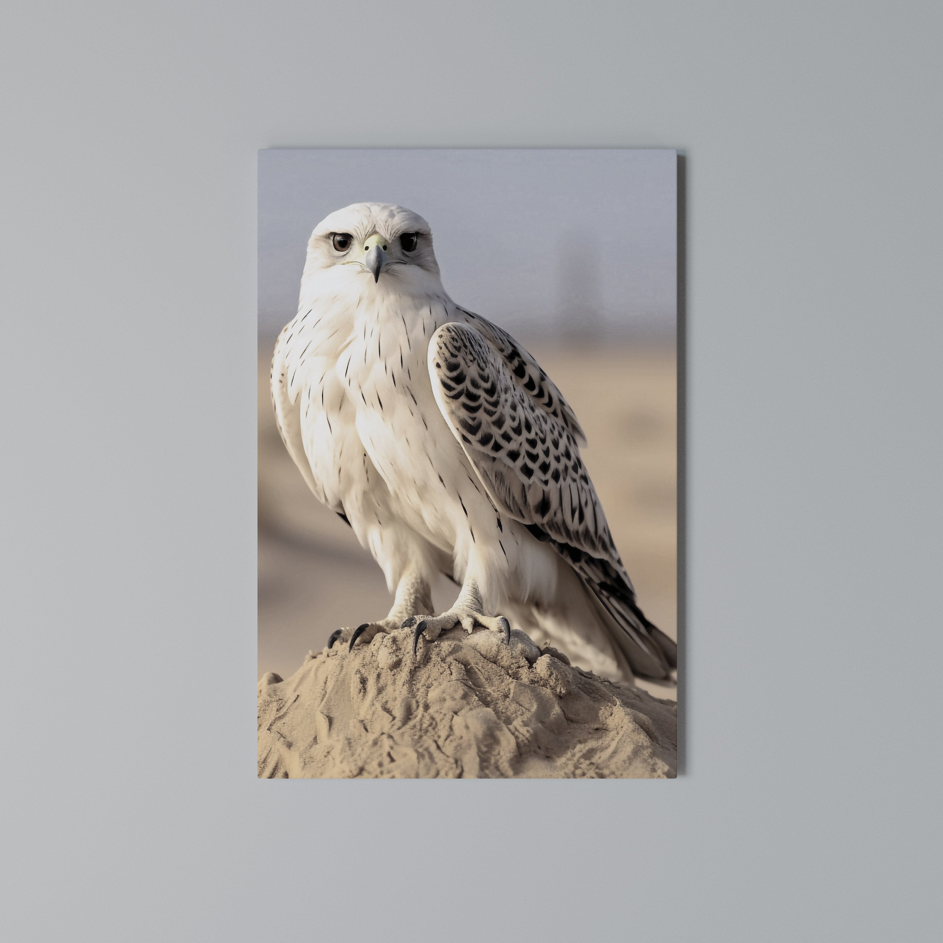 SILENT WINGS OF POWER Quadro em tela vertical