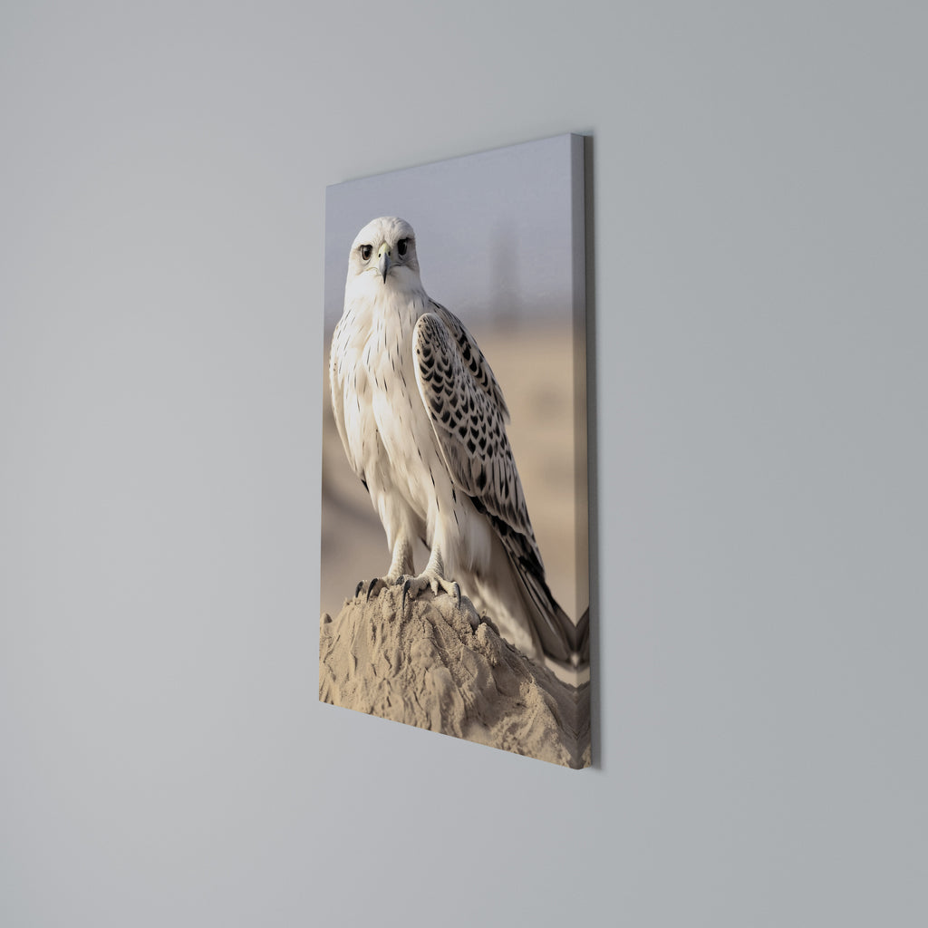SILENT WINGS OF POWER Vertical Canvas Print