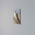 SILENT WINGS OF POWER Vertical Canvas Print