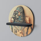 GORILLA GROOVE Decorative Art Shelf