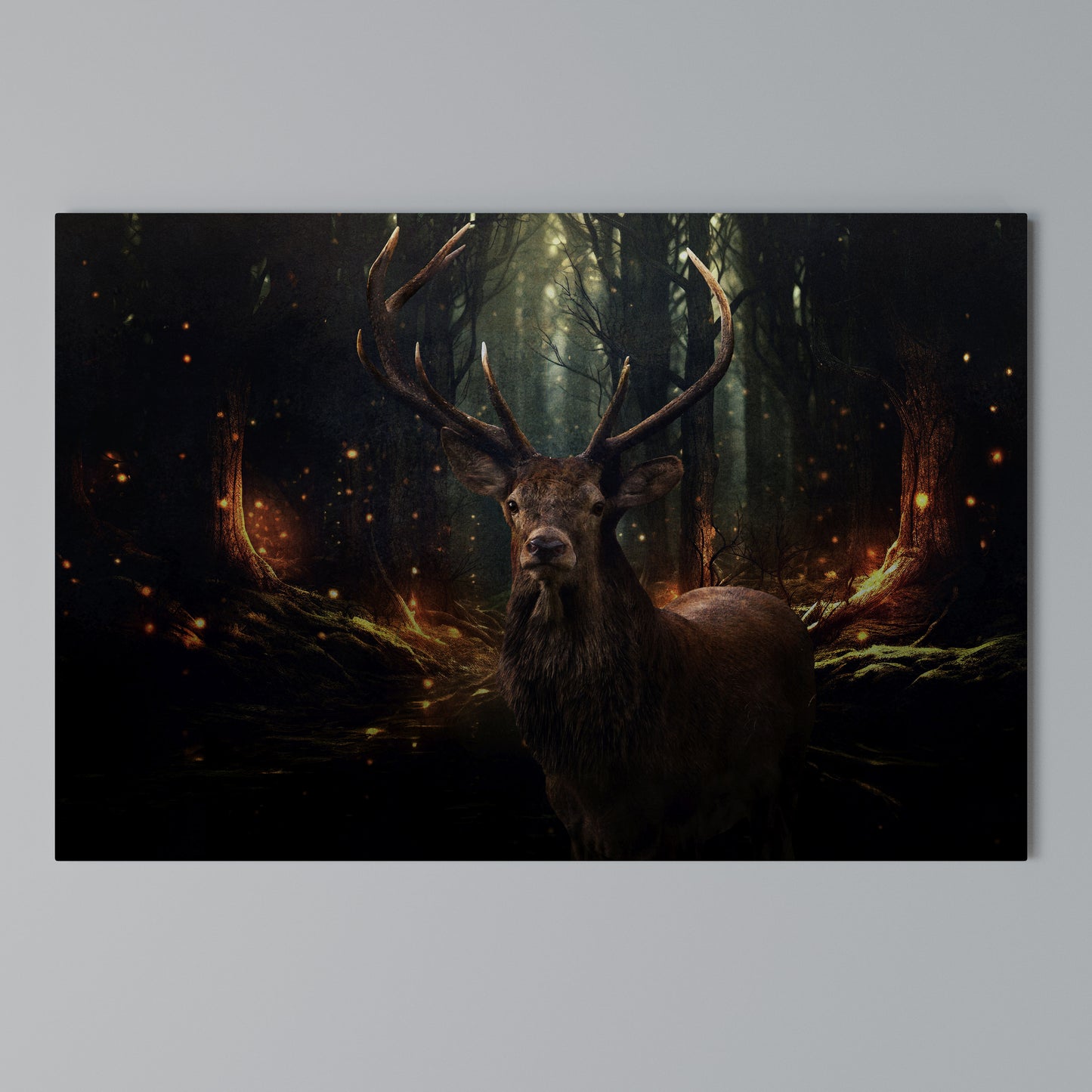 ENCHANTED FOREST GUARDIAN Horizontal Canvas Print
