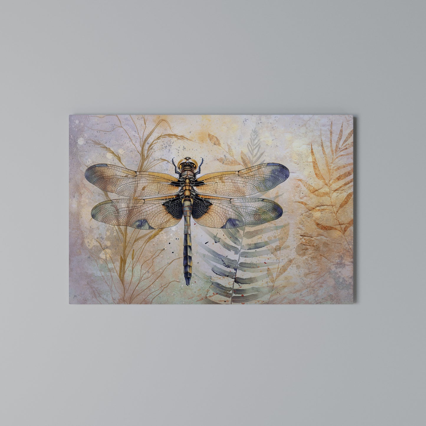 HER HIGHNESS DRAGONFLY Stampa su tela orizzontale