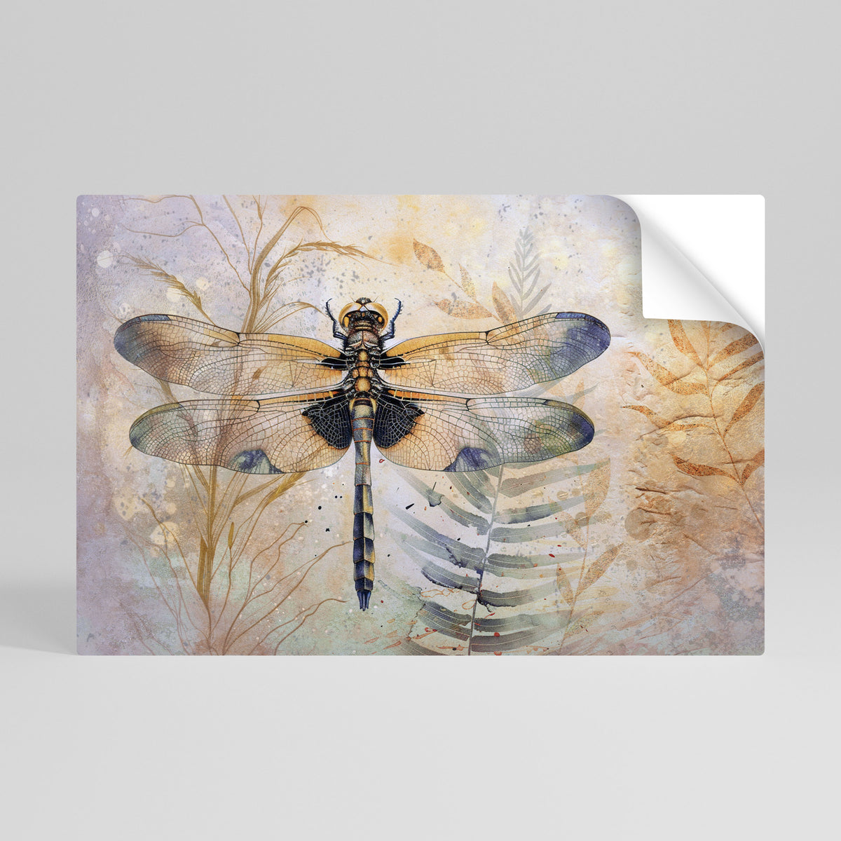 HER HIGHNESS DRAGONFLY Poster Orizzontale Adesivo