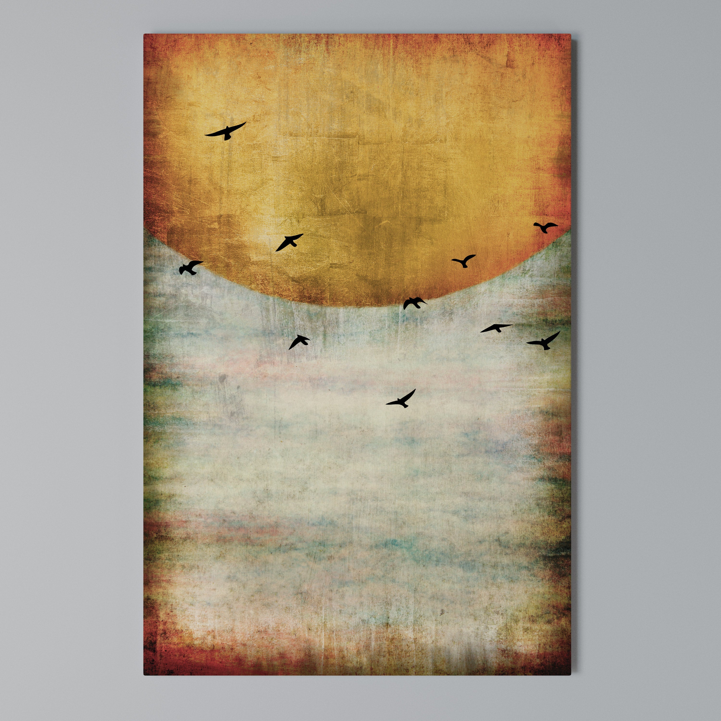 UP TO THE SUN Quadro em tela vertical
