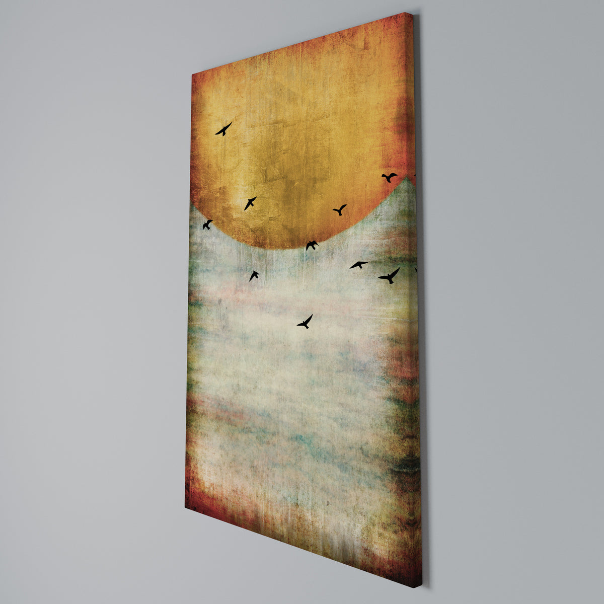 UP TO THE SUN Vertical Canvas Print