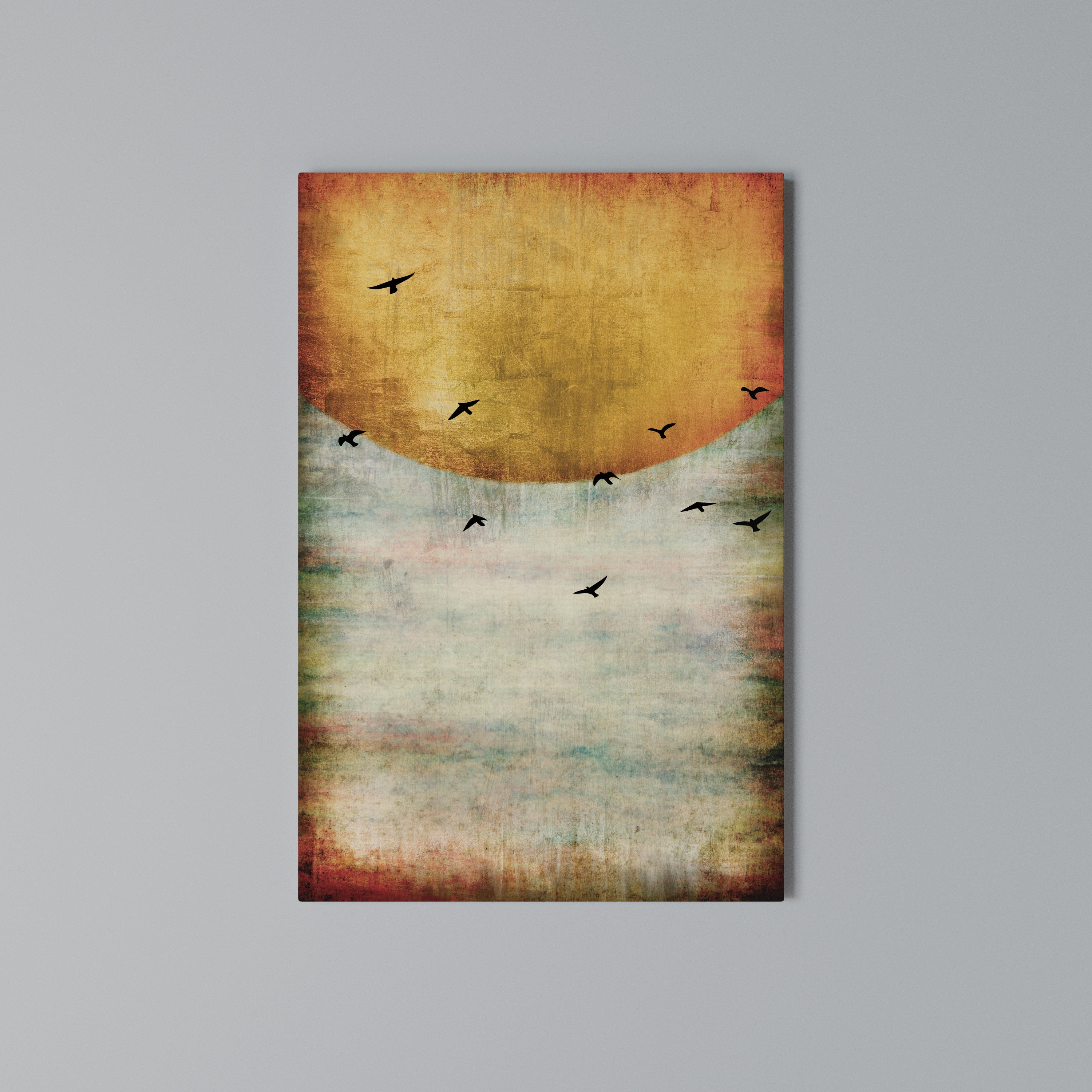 UP TO THE SUN Quadro em tela vertical