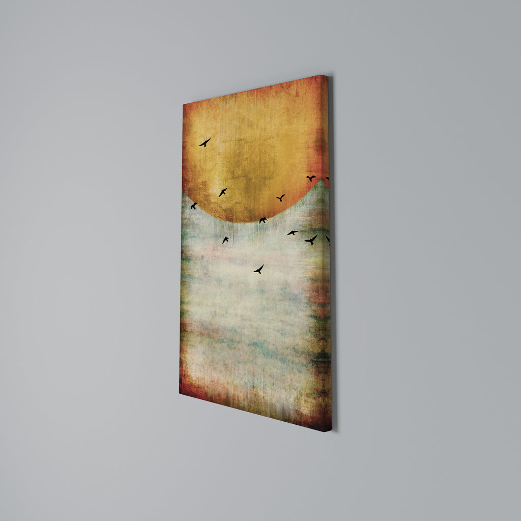 UP TO THE SUN Vertical Canvas Print