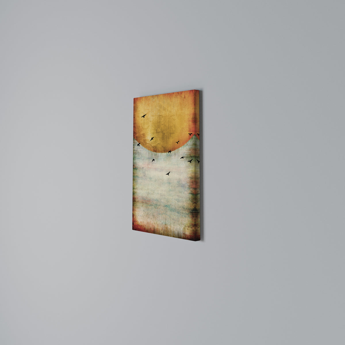 UP TO THE SUN Vertical Canvas Print