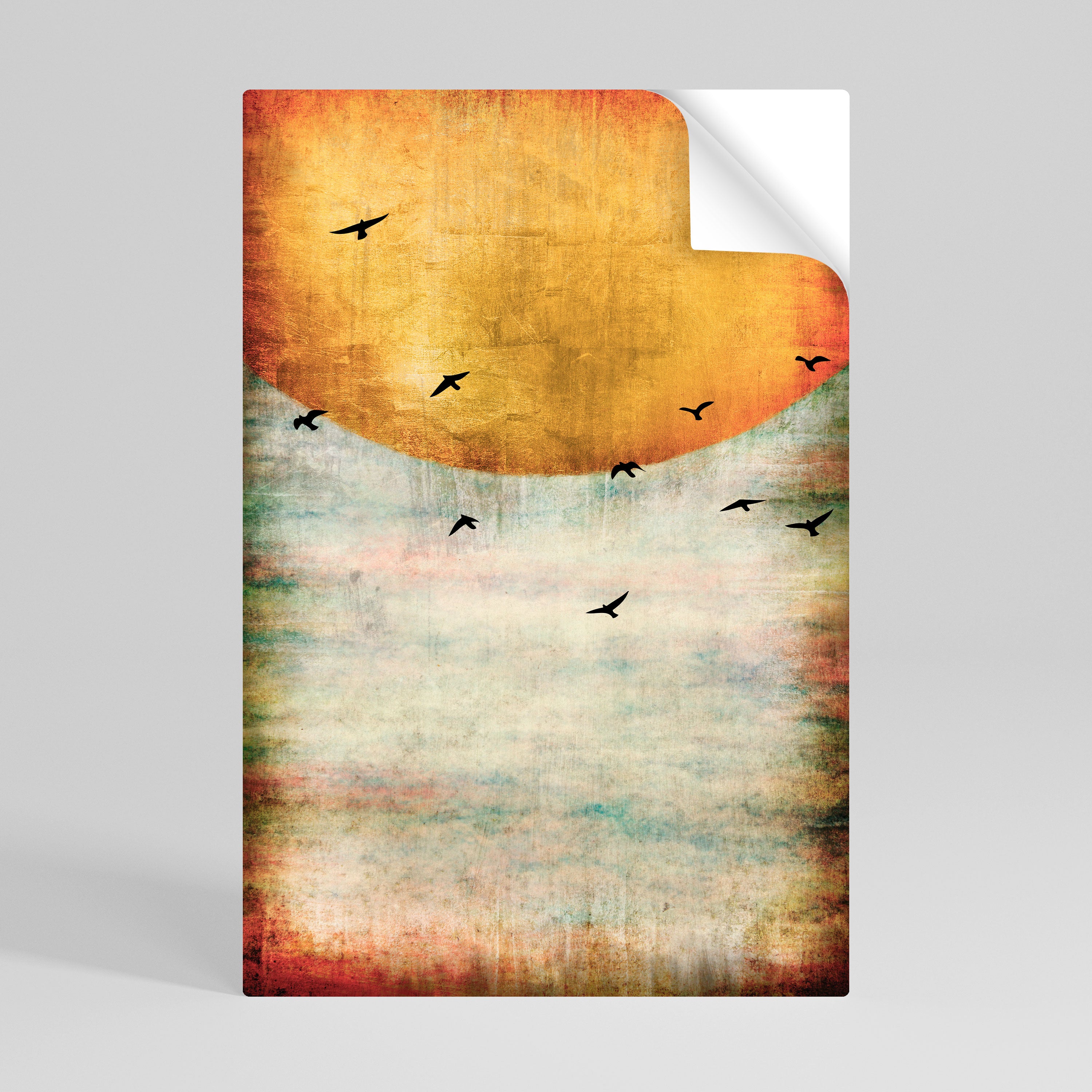 UP TO THE SUN Peel and Stick Vertical Poster