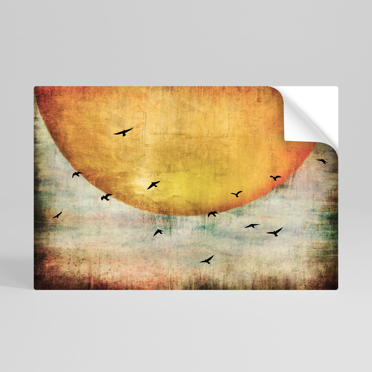 UP TO THE SUN Poster Orizzontale Adesivo