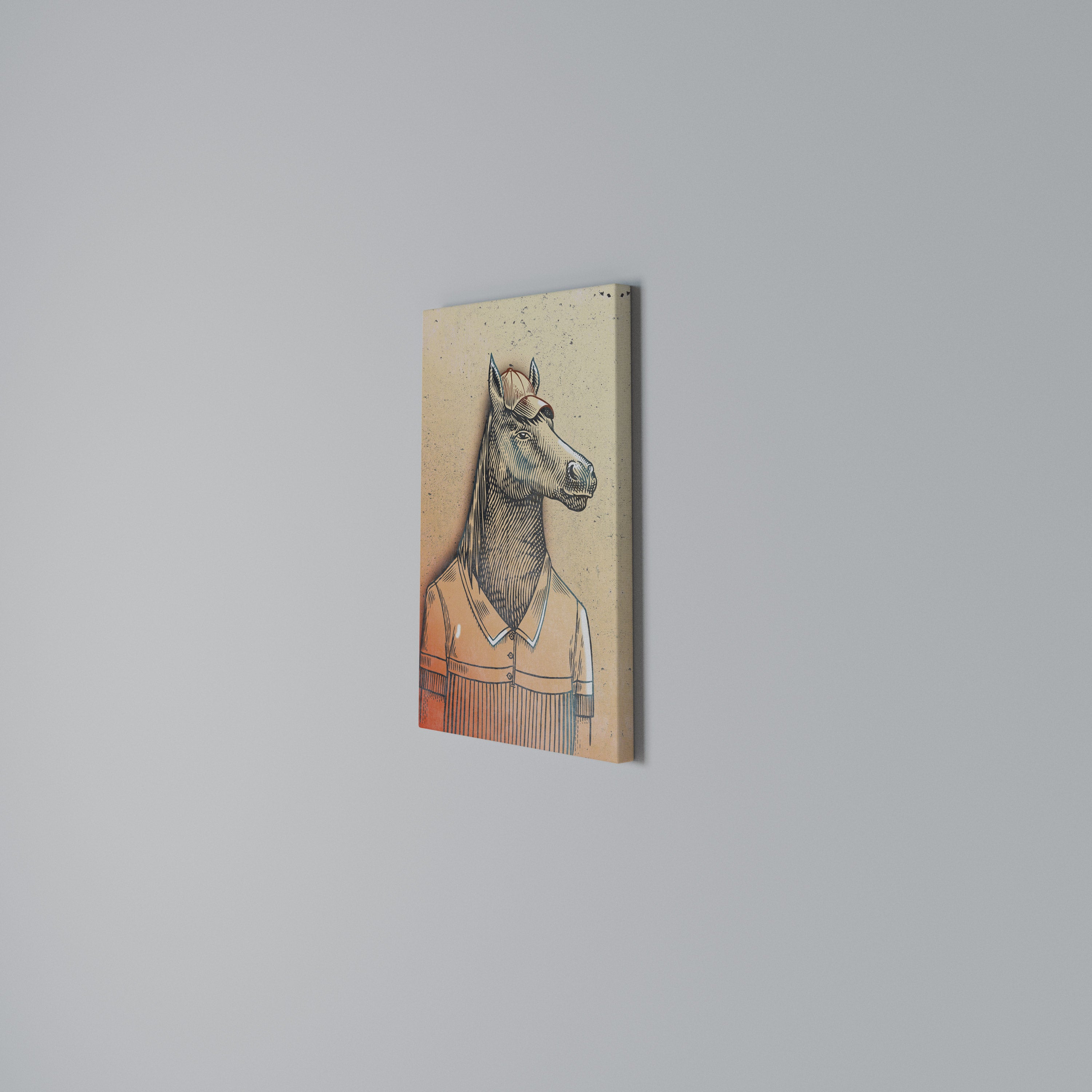 EQUINE SWAGGER Quadro em tela vertical
