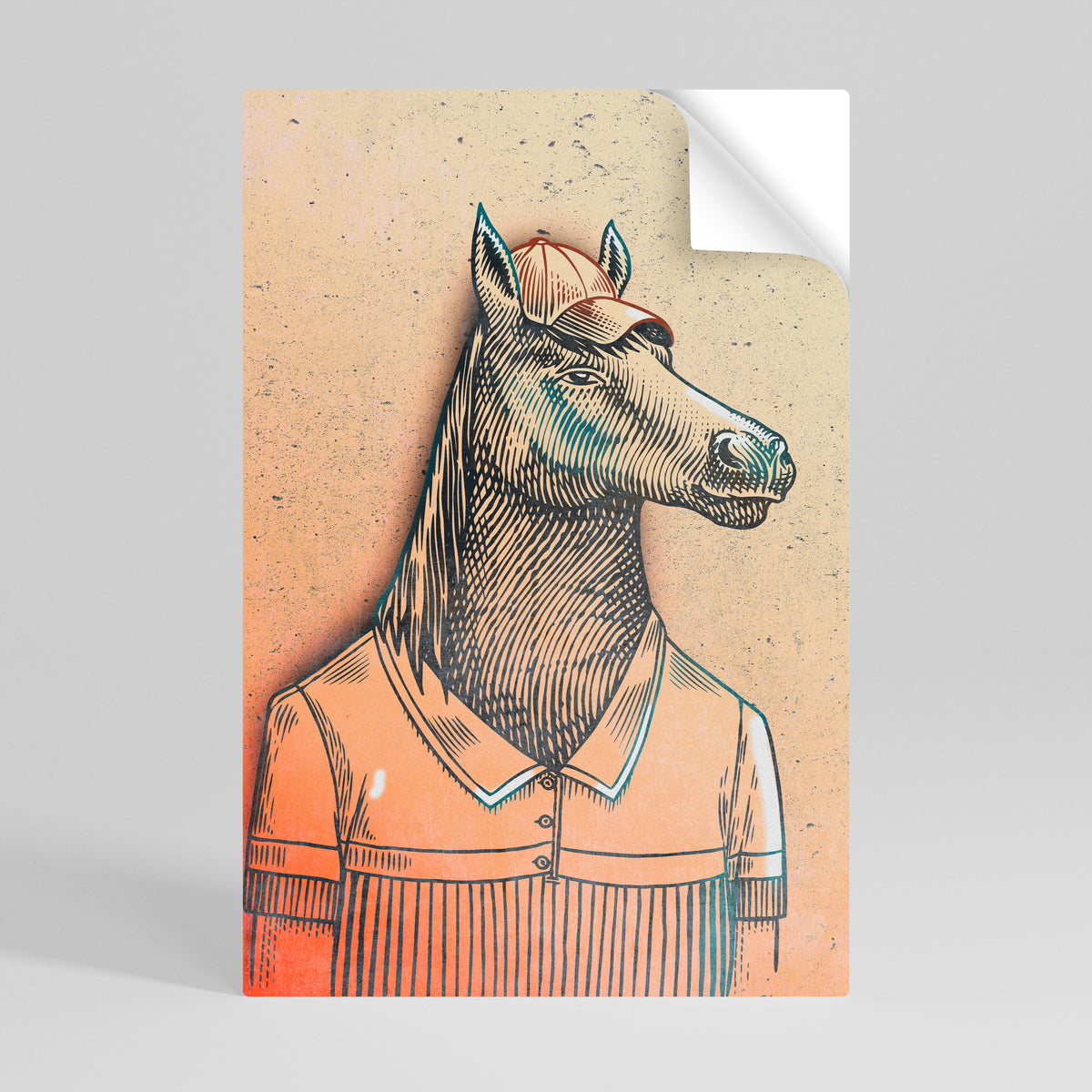 EQUINE SWAGGER Poster Verticale Adesivo