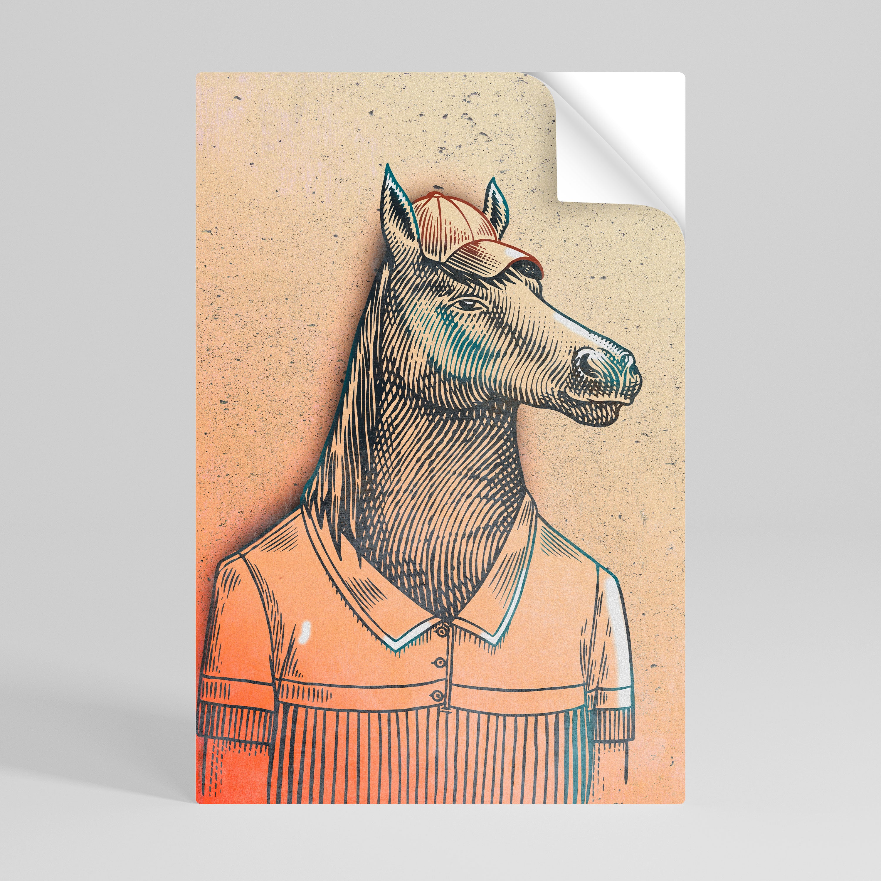 EQUINE SWAGGER Peel and Stick Vertical Poster