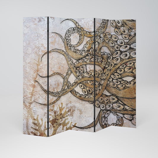 ECHOES OF ATLANTIS 5-teiliger Paravent