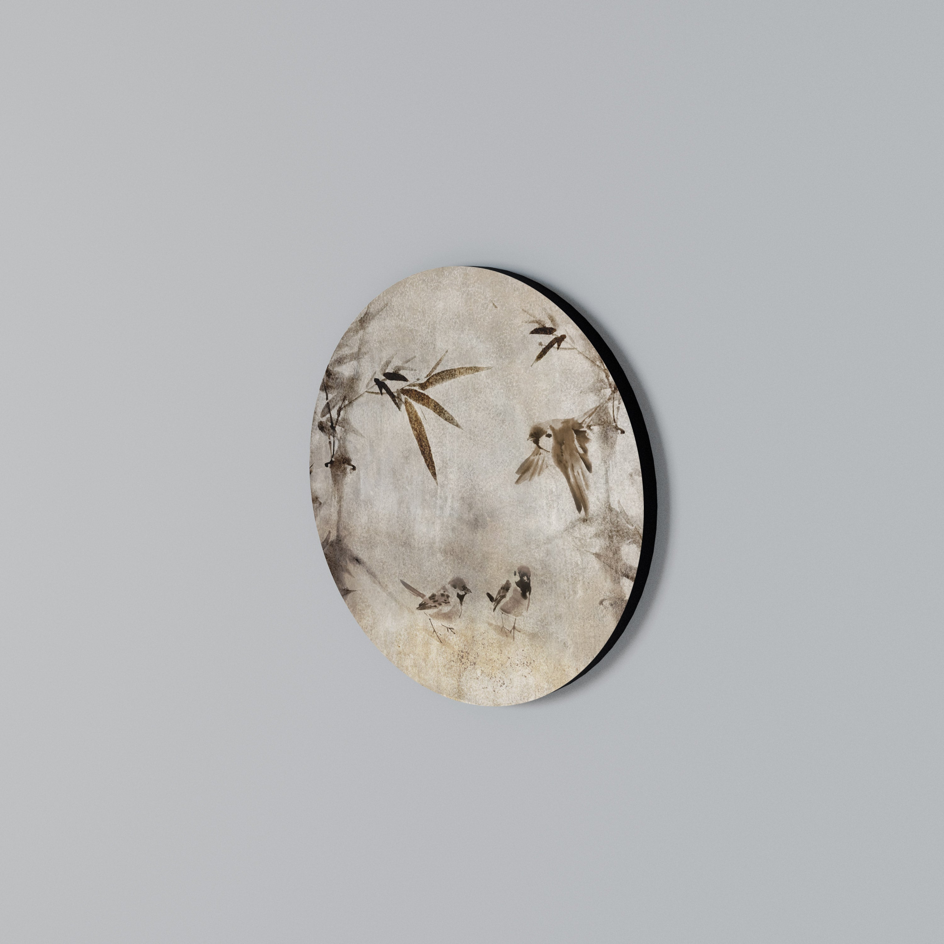 SPARROW BLISS Round Wall Art